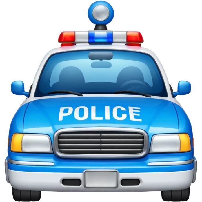police car emoji