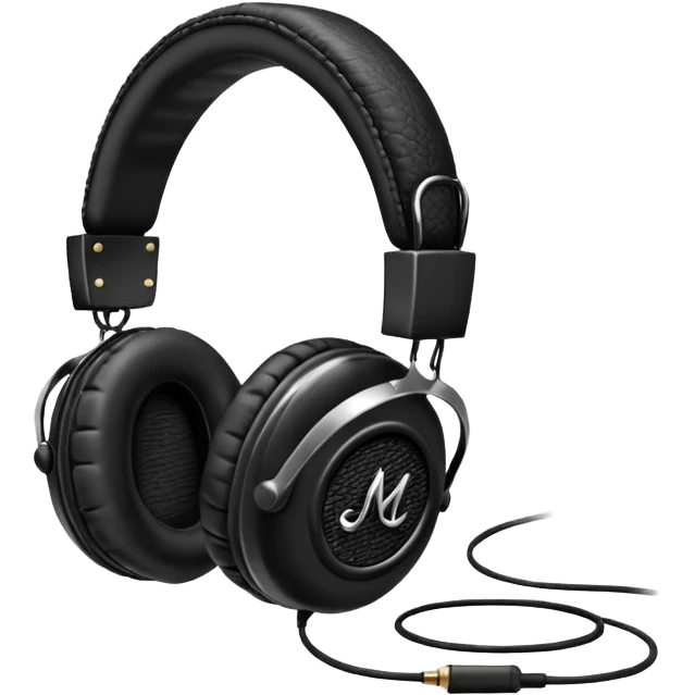  наушников в стиле Marshall.

 emoji