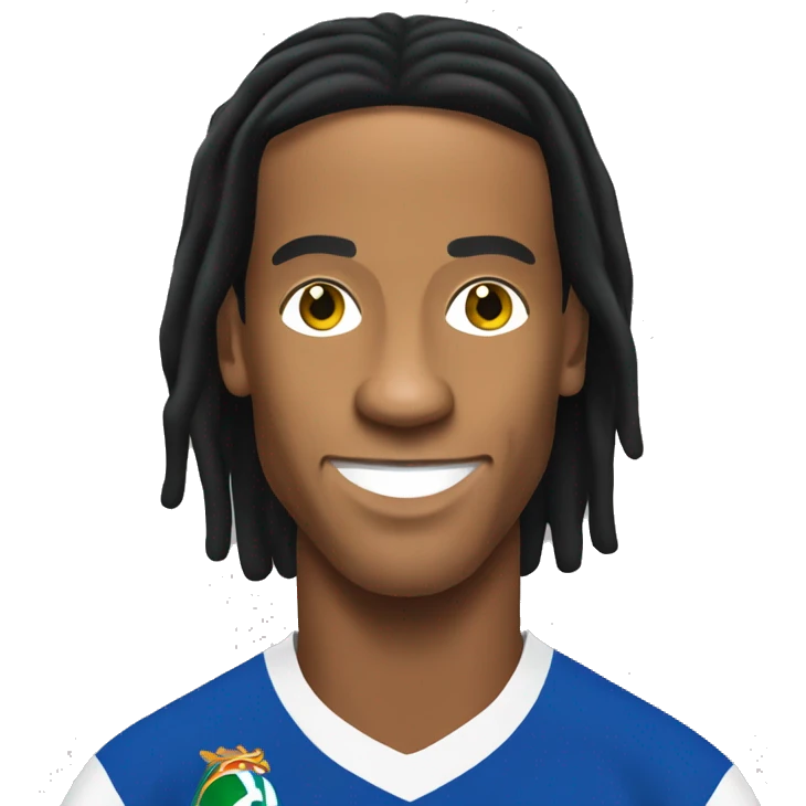 Ronaldinho Brazilian soccer player emoji