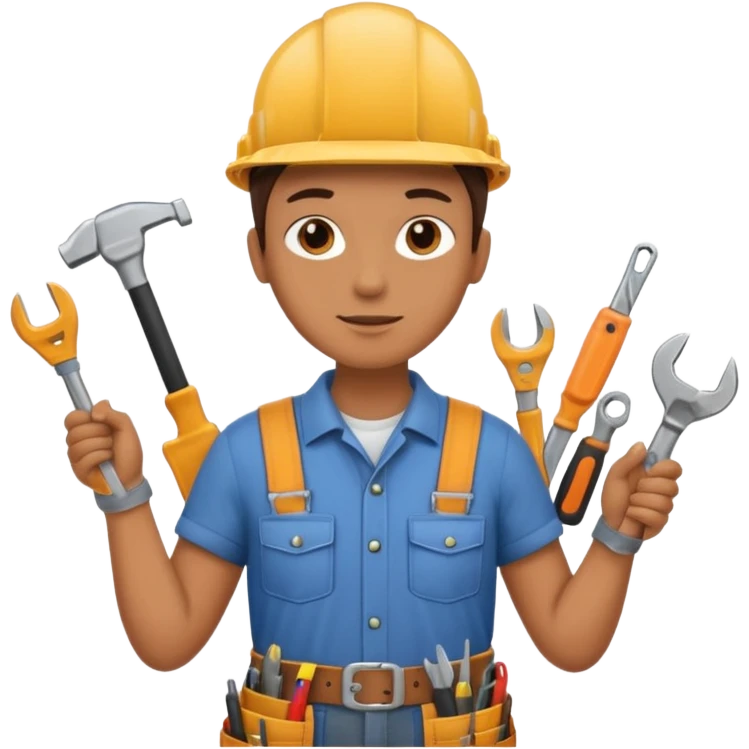 Repairs and Maintenance, tools belt emoji