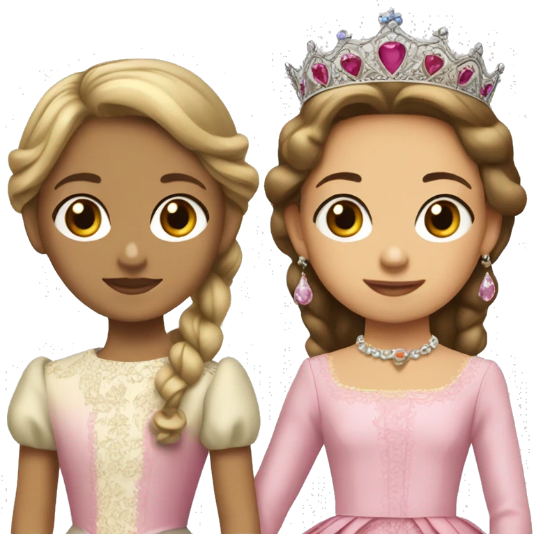 Infanta Sofia and Princessa Leonor  emoji