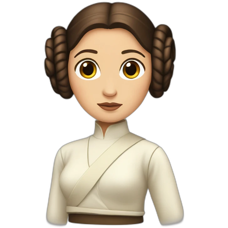 princess leia emoji