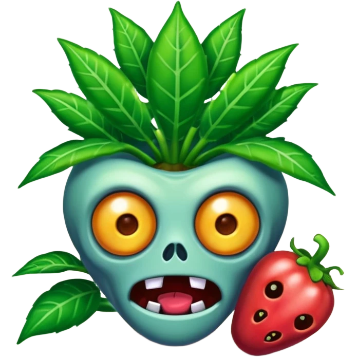 Plats VS zombies emoji