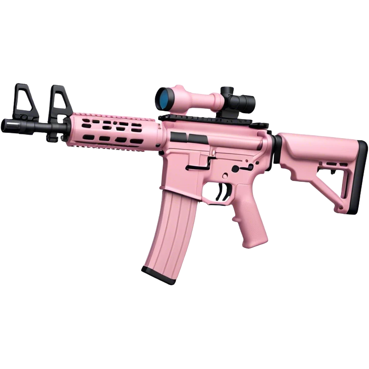 Ar-15 light pink emoji