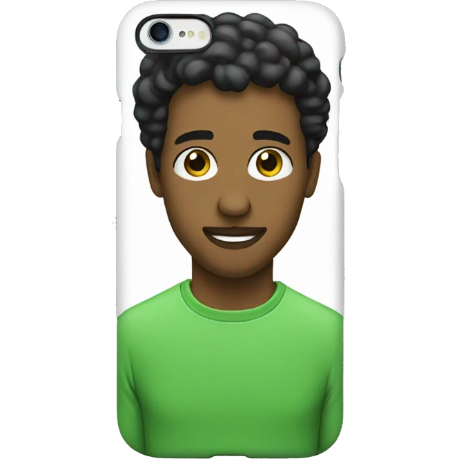 green phonecase emoji