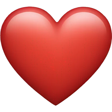 Rare heart shape  emoji