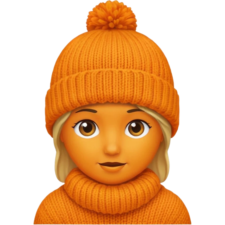 orange hat emoji