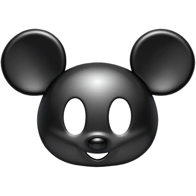 mickey mouse ears emoji