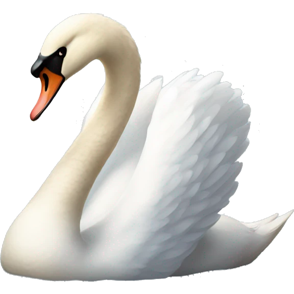 White swan emoji