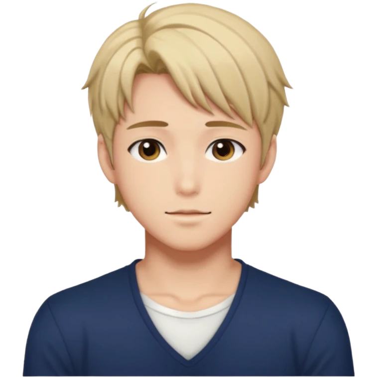 Cute Sexy Handsome Attractive Romantic Shoujo-Anime-style semi-realistic gentleMan   emoji