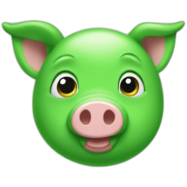 green pig emoji