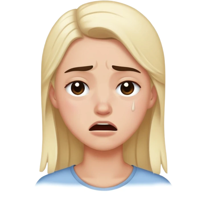 a white guy, a white girl, a black girl crying emoji