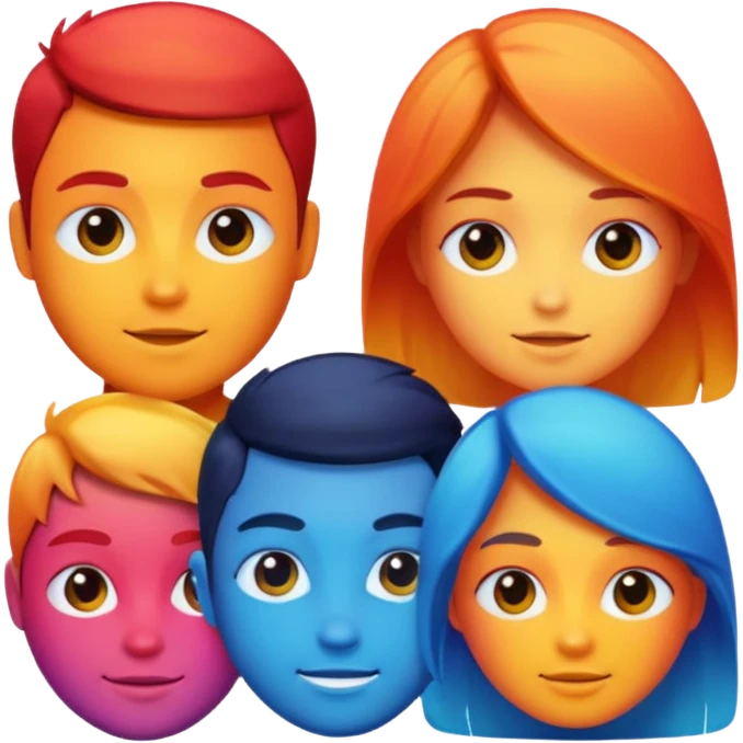 gradient avatar emoji