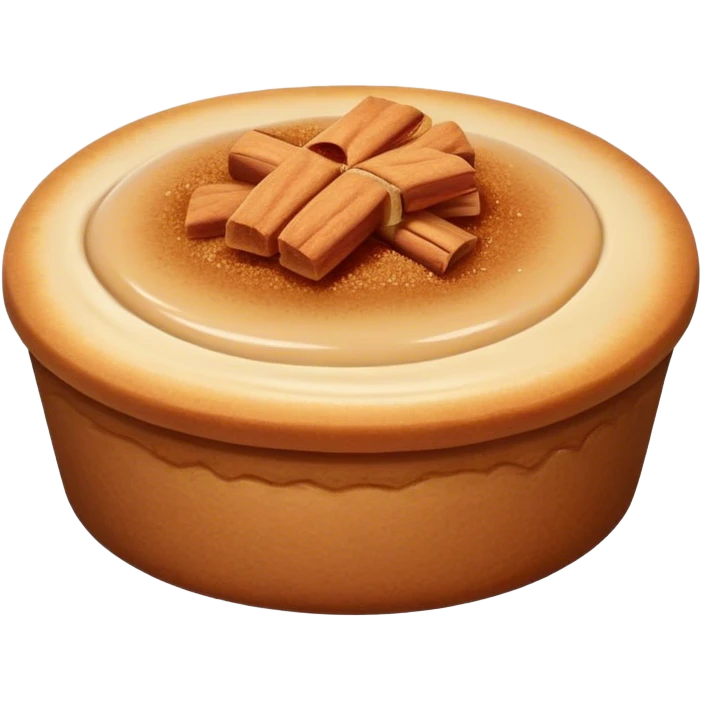 Hotteok dessert in beige colour emoji