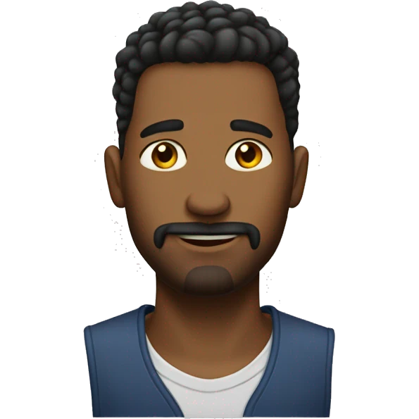 Мужик с бородой и дредами emoji