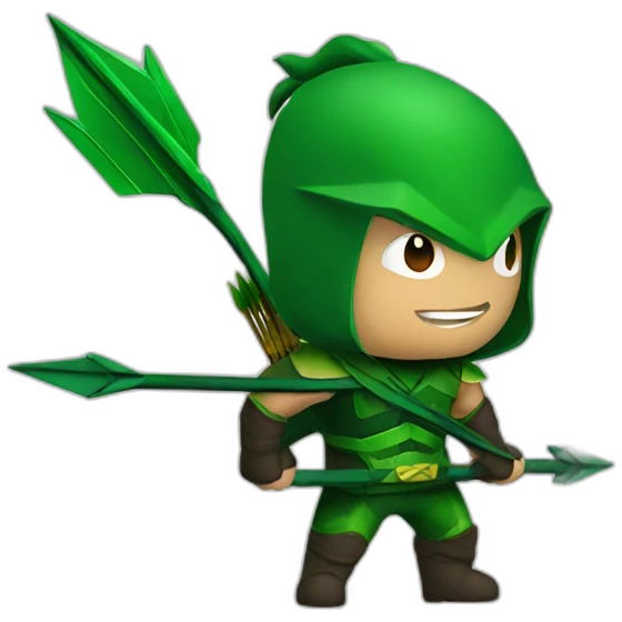 Green arrow emoji