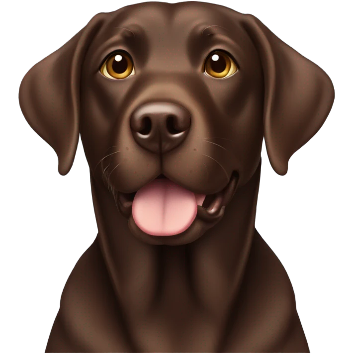 chocolate lab emoji