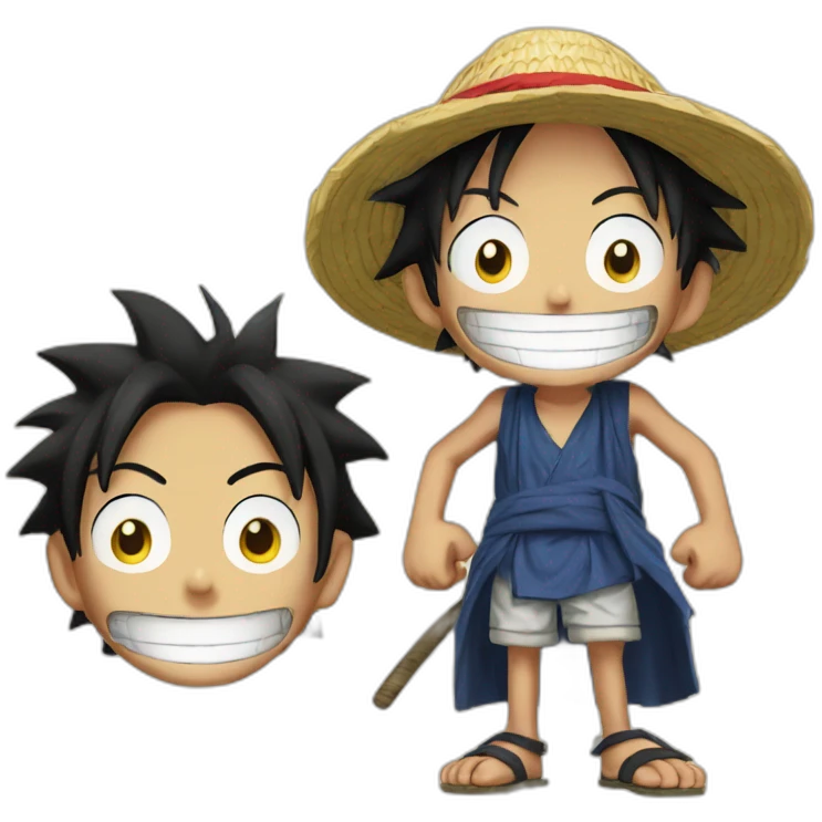 Mugiwara luffy  emoji