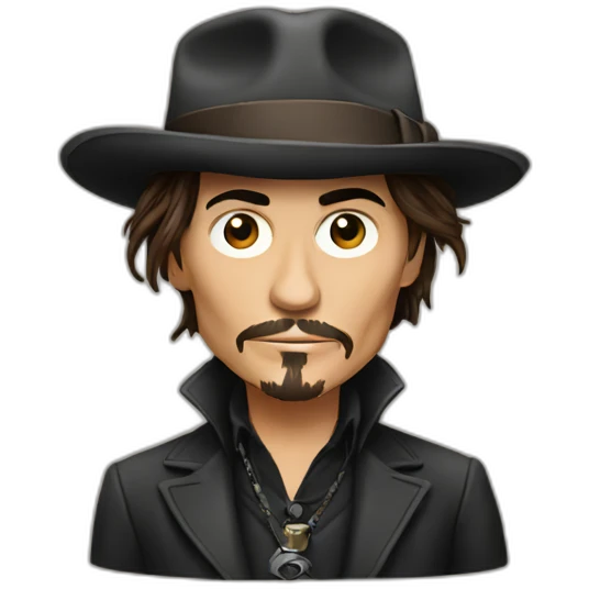 johnny depp emoji
