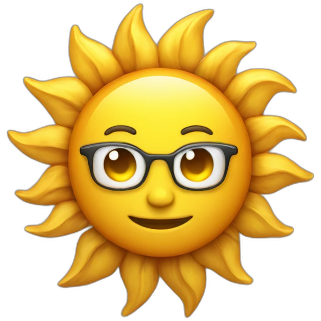 sun  and developer emoji