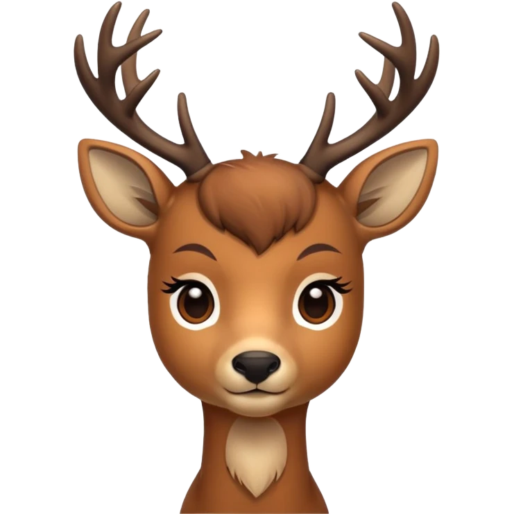 Deer love emoji