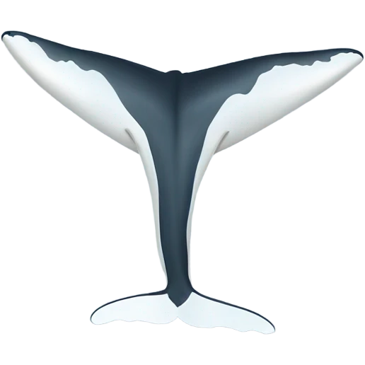 white whale , underside emoji