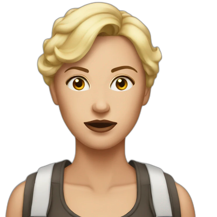 charleze theron serious emoji