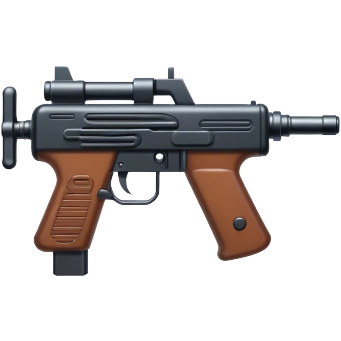 uzi gun emoji