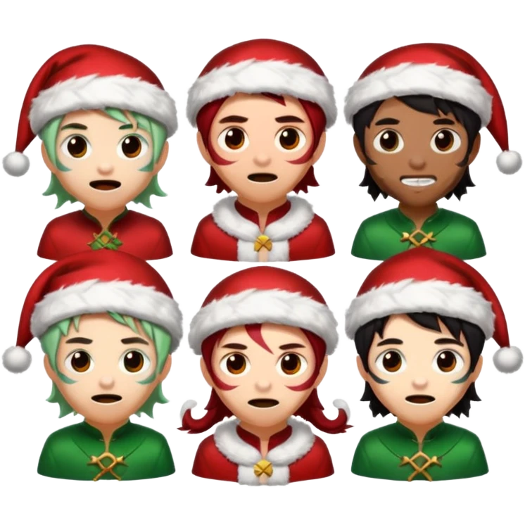 demon slayer jinglebells emoji