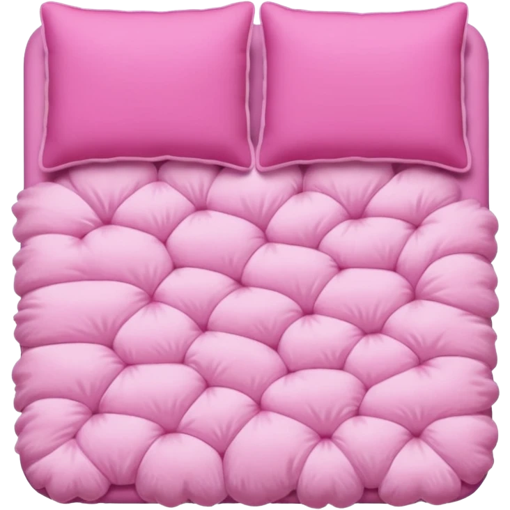 pink bed topview emoji