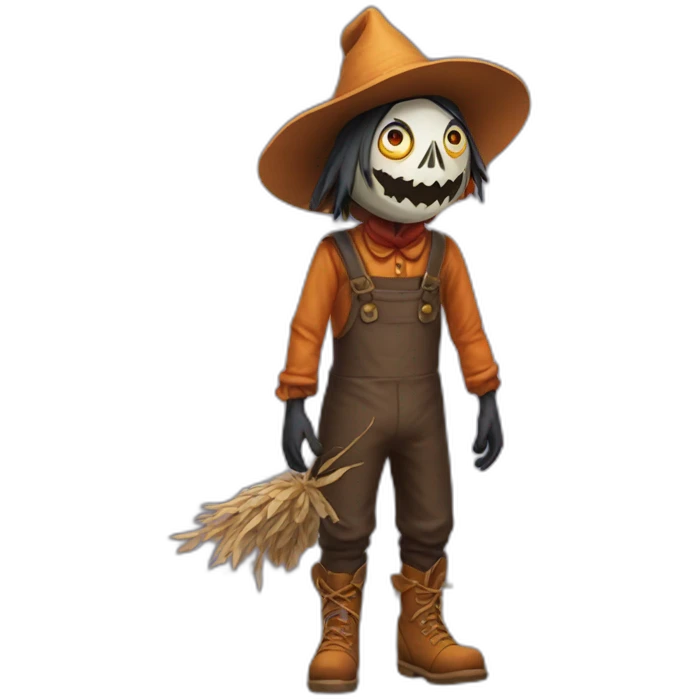 Scare crow full body emoji