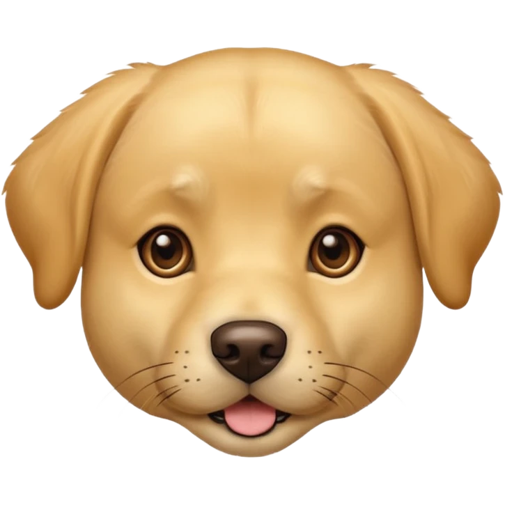 Labrador  dog emoji  face emoji