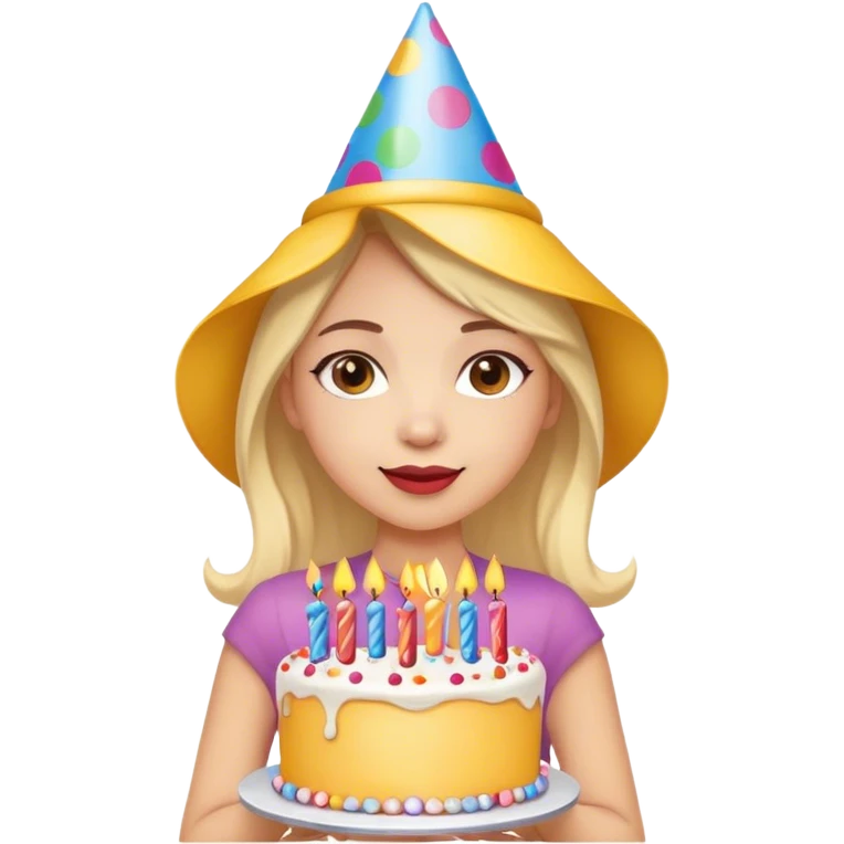 birthday girl emoji