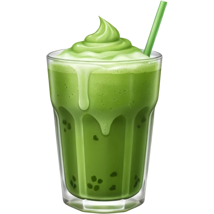 iced matcha emoji