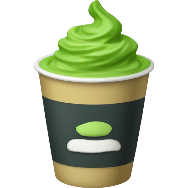 matcha cup emoji