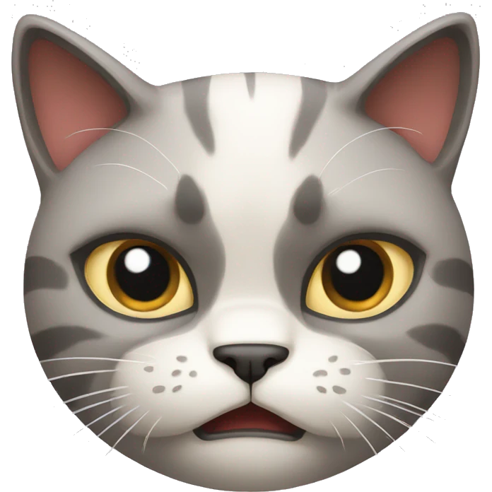 Angry cat emoji