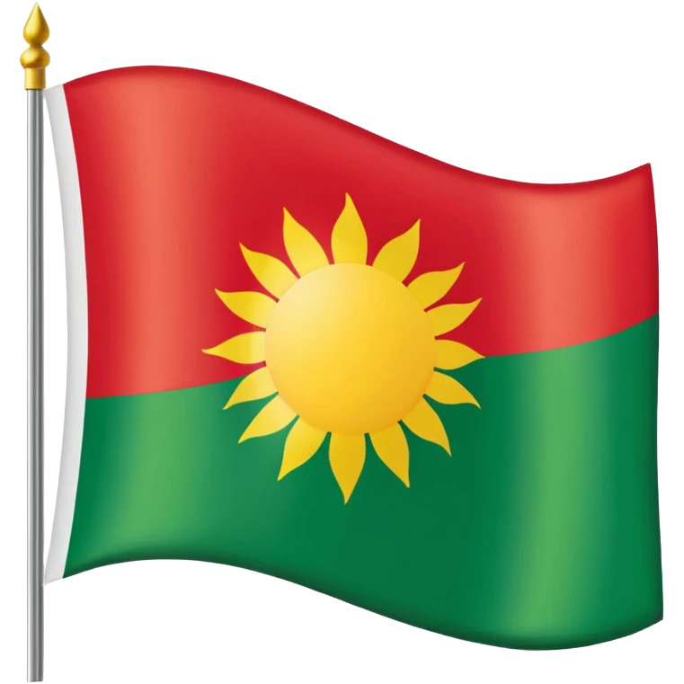 پرچم کوردستان emoji