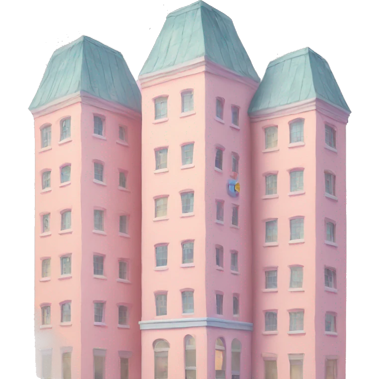 pastel buildings emoji