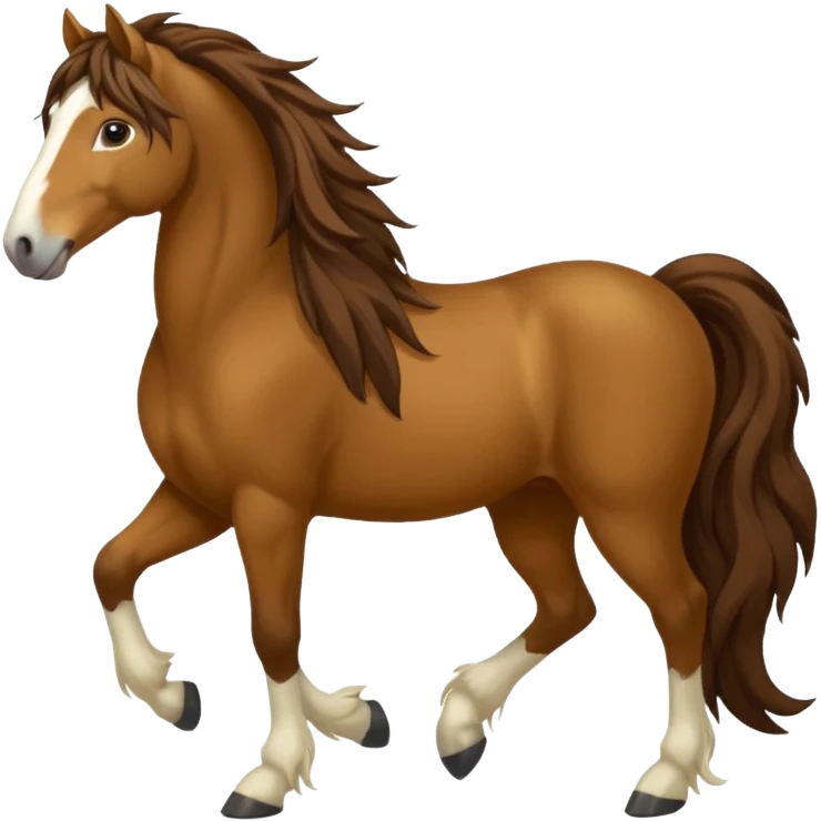 Bay gypsy cob emoji