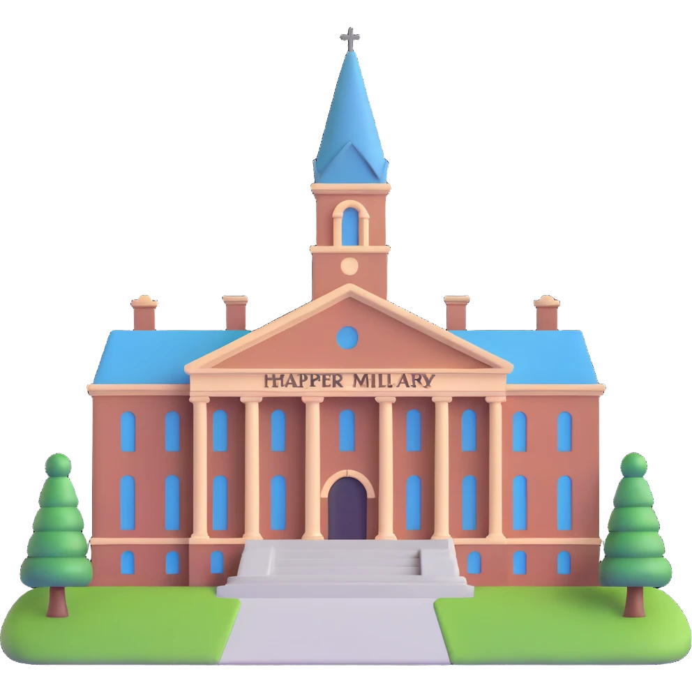 dean boyer in front of harper memorial library emoji