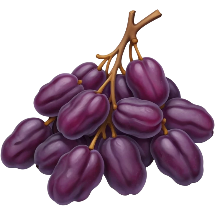 bunch of purple raisins emoji