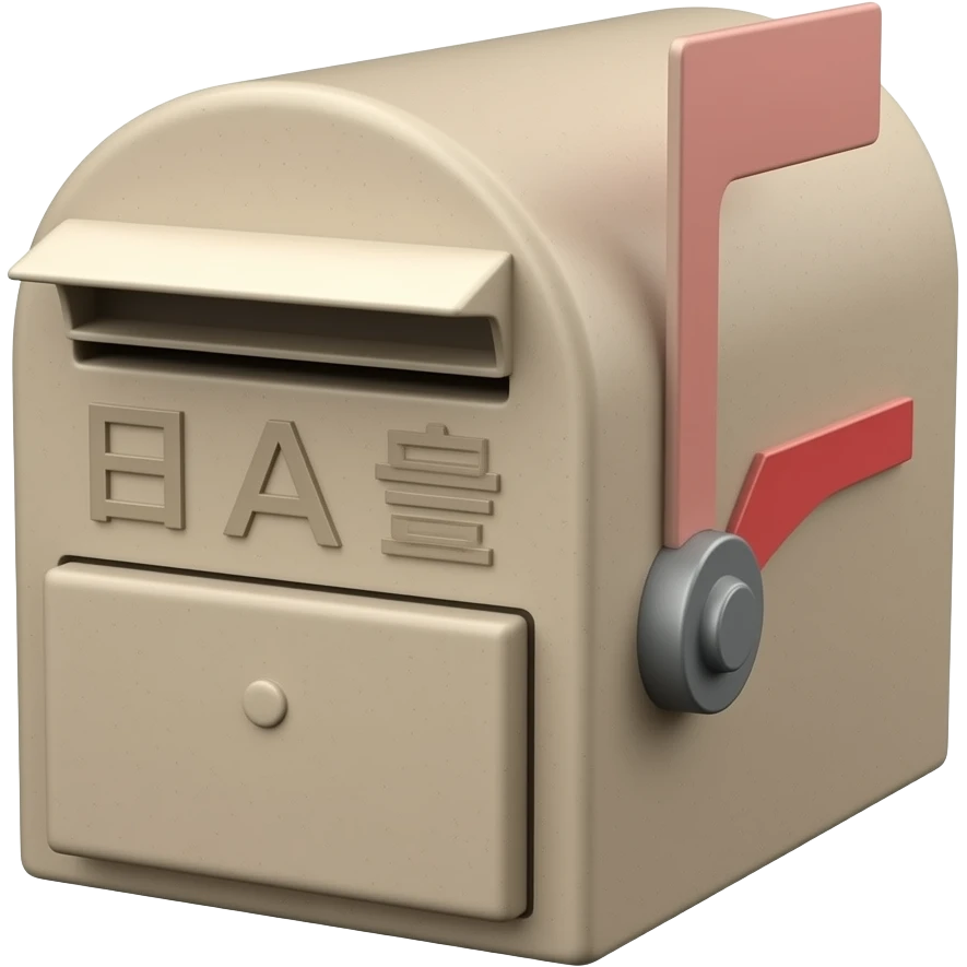 japan mail box emoji