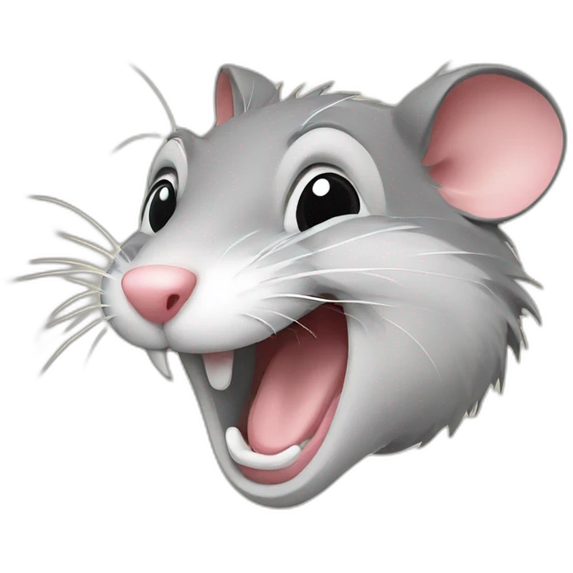 laughing rat emoji
