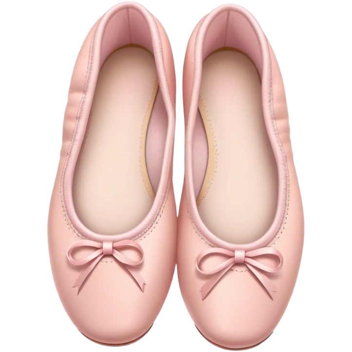 pastel pink ballet shoes emoji