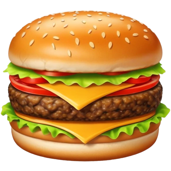 Hamburger chest hair emoji