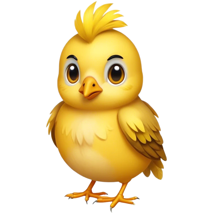 Tweetie little bird emoji