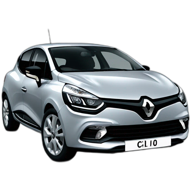 Renault Clio 4 Grey emoji