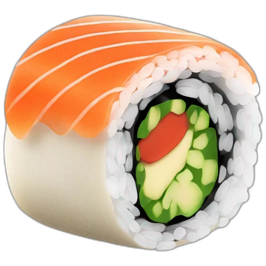 perfect sushi roll emoji