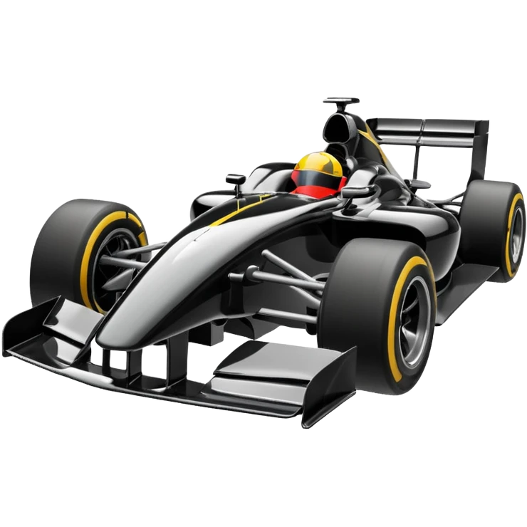 formula 1 black emoji