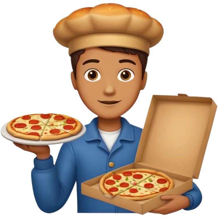 food delivery emoji
